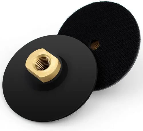 Miniatura 8 de Almohadilla trasera de goma de 3 pulgadas para amoladora angular, almohadilla de respaldo extra flexible de gancho y bucle de 5/8"-11