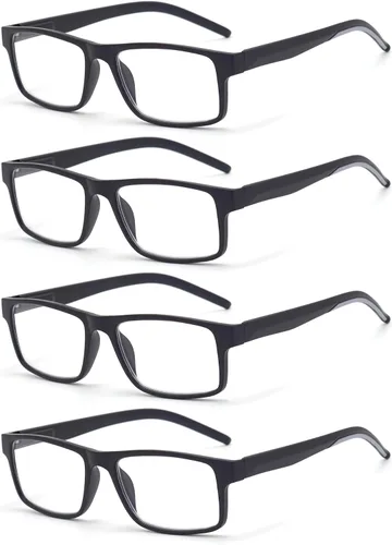 Miniatura 2 de Reading Glasses for Men Women, Spring Hinge Readers Glasses, Blue Light Blocking Lens Eyeglasses SR20523