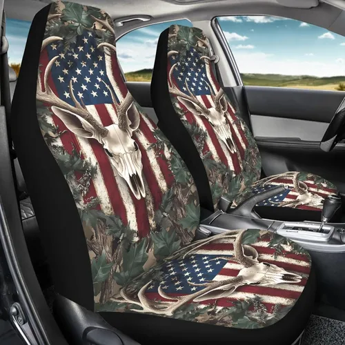 Miniatura 3 de ELEQIN - Fundas de asiento protectoras para automóvil, diseño tribal navajo, azteca, africano, para la mayoría de autos, sedán, SUV, camioneta
