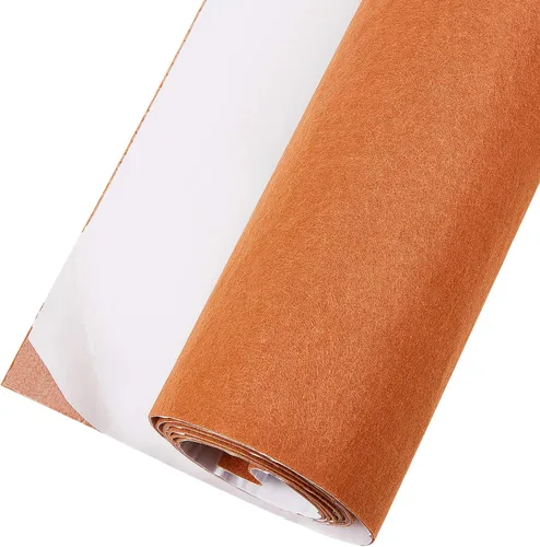 Miniatura 22 de BENECREAT Forro de estante de fieltro autoadhesivo de 15.7" x 78.7" para confección de disfraces DIY y joyero, tela despegar y pegar, 1mm de grosor
