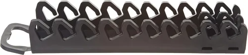 Miniatura 3 de Ernst Manufacturing Pinza de destornillador de 10 herramientas, soporte para destornillador en negro vibrante (modelo 5311) para almacenamiento