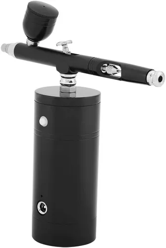 Mini compresor de aire para aerógrafo, mini juego de aerógrafo, pistola de pulverización de aire portátil de doble acción, kit de sistema de
