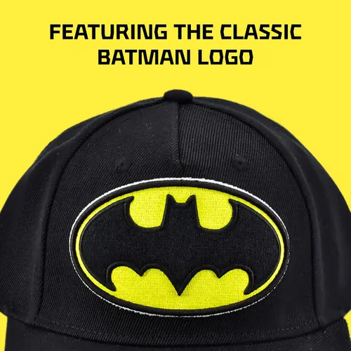 Miniatura 3 de DC Comics Batman Baseball Hat, Adjustable Cap, One