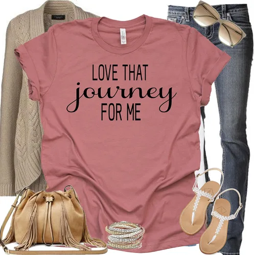 Miniatura 21 de Love That Journey for Me - Camiseta de manga corta con estampado de Moira Alexis Rose