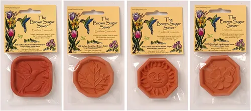 Miniatura 2 de JBK Pottery Ahorro de gránulos: minimiza el endurecimiento y la aglomeración, disco de terracota duradero, protector hermético para frescura, ideal