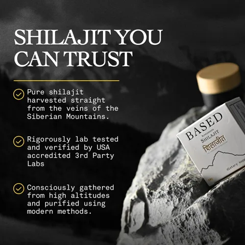 Miniatura 2 de Shilajit basado Resina pura de Shilajit con máxima potencia, energía y apoyo inmunológico para hombres y mujeres, rica en ácido fúlvico y más
