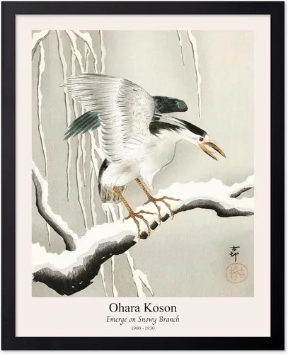 Miniatura 66 de Poster Master Vintage Ohara Koson Poster - Retro Blooming Lotus Flowers Print - Japanese Art - Flower Illustration - Aesthetic Design - Floral