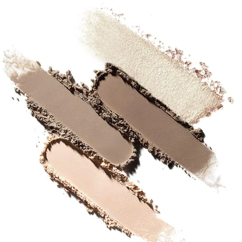 Miniatura 3 de Boobeen Paleta de maquillaje de contorno de iluminador, paleta de bronceador mate, contorno de cara, iluminar, paleta de maquillaje en polvo, brillo