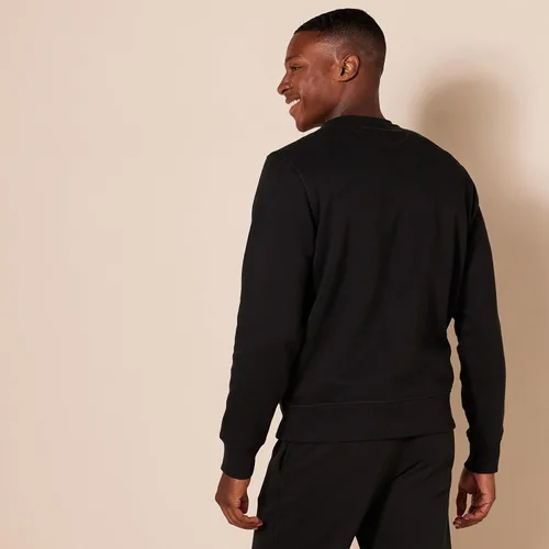 Miniatura 3 de Tienda Essentials - Sudadera de vellón con cuello redondo para hombre (disponible en tallas para grandes y altos)