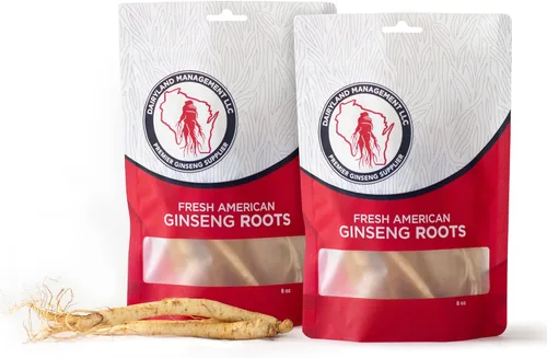 Dairyland Management LLC Raíces frescas de ginseng americano (16 oz)
