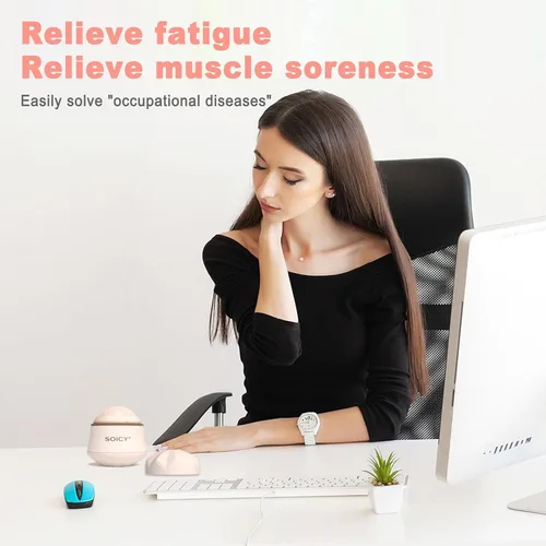 Miniatura 3 de Leeshine Rodillo de hielo en bola para cara y ojos - Herramientas de cuidado de la piel facial con un rodillo grande y estuche de transporte. Regalo
