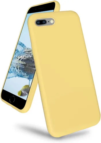 Miniatura 12 de Funda compatible con iPhone 8 Plus/7 Plus (5.5 pulgadas), [protección contra caídas] [arañazos] de silicona líquida a prueba de golpes, antihuellas