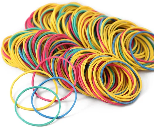 Miniatura 3 de 600 bandas de goma pequeñas de 1 pulgada, bandas elásticas de goma de uso general, bandas elásticas resistentes para el hogar, oficina, escuela
