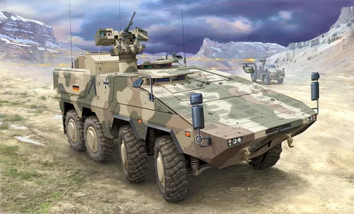 Miniatura 4 de Revell Germany 1/72 GTK Boxer FUFZ A1 Modelo Kit