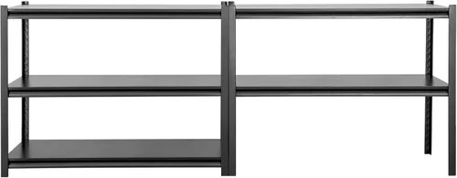 Miniatura 4 de Hzdbhd Estantería de garaje de 24 pulgadas de profundidad x 48 pulgadas de ancho x 72 pulgadas de alto, estantes de almacenamiento resistentes