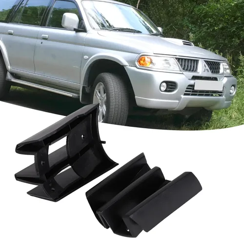 Miniatura 3 de Para Montero Sport cubierta de luz antiniebla, cubierta de rejilla de lámpara antiniebla delantera MR478680 reemplazo para Montero PAJERO SHOGUN
