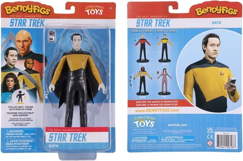 Miniatura 8 de BendyFigs Datos de Star Trek de la colección Noble