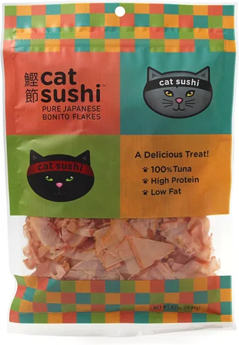 Miniatura 4 de Cat Sushi Hojuelas de Bonito, Corte Clásico, 0.7oz