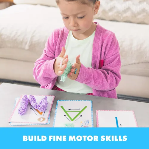 Miniatura 2 de Educational Insights set alfabético para aprender y hacer formas con espumas