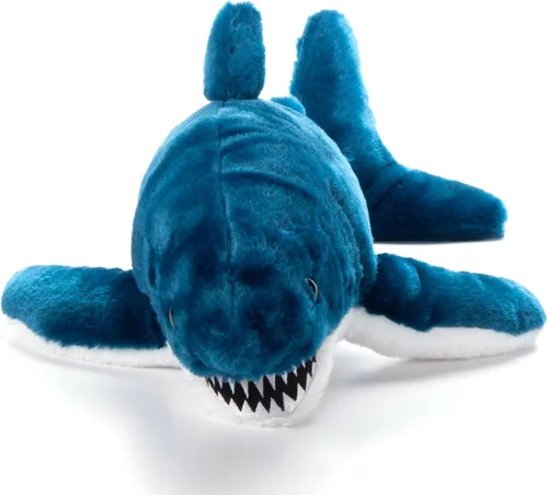Miniatura 2 de The Petting Zoo Mako - Peluche de tiburón, regalos para niños, animales salvajes del océano Onez, juguete de peluche de tiburón de 22 pulgadas