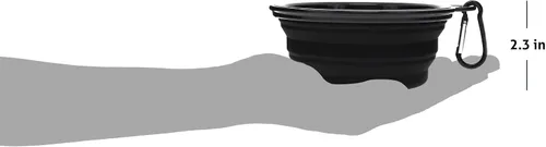 Miniatura 5 de Pacific Shaving Company Cuenco de viaje plegable - Tazón de afeitado, 100% silicona de grado alimenticio con mosquetón