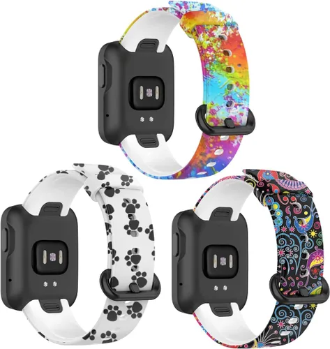 Miniatura 8 de Senter Correa de reloj de silicona suave Correa de repuesto para Xiaomi Mi Watch Lite y Redmi Watch Lite Smart Watch 2 piezas-C