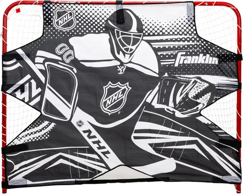 Miniatura 7 de Franklin Sports NHL Street Hockey Goalie Shooting Target - Shooter Tutor Hockey Goal Practice Target - Street Hockey Net Goalie Target - Easy Attach