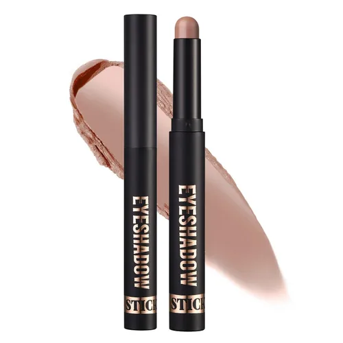 Miniatura 23 de Juego de barras de sombra de ojos, color crema mate para ojos, lápiz de ojos brillante, sombra de ojos impermeable, larga duración Conjunto B