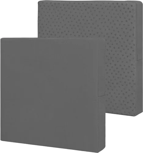 Miniatura 35 de Easy-Going - Paquete de 4 fundas de cojín impermeables para patio, de 24x22x4 pulgadas, fundas de repuesto antideslizantes para asientos al aire