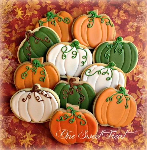 Miniatura 4 de Juego de cortadores de galletas de calabaza, 4 pulgadas, 3.22 pulgadas, 2 pulgadas, cortadores de galletas grandes para otoño, Halloween, Acción