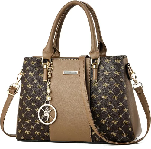 Miniatura 21 de KURGOOL Bolsos y bolsos de mano para mujer, bolso de hombro con asa superior, bolsa de mensajero para mujer