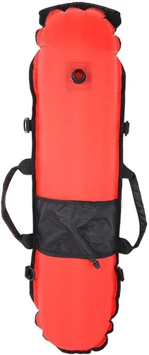 Miniatura 6 de Tbest Bandera flotante de buceo para esnórquel, flotador inflable, bola de boya inflable, bandera de buceo y bandera para buceo inflable