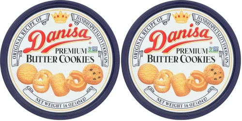 Miniatura 9 de Danisa, Lata de galletas de mantequilla, 16 onzas