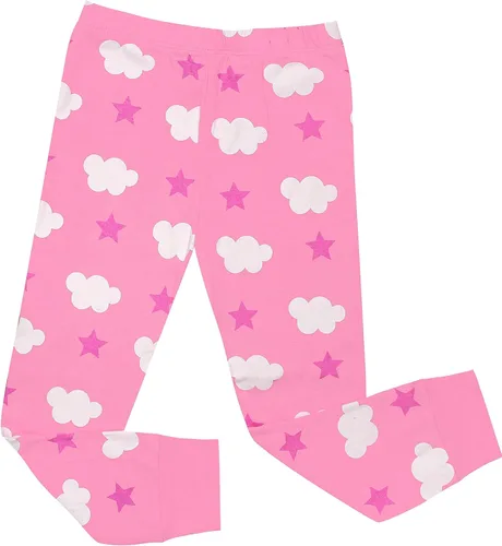 Miniatura 4 de Pijama para niña pequeña, con caballo, 100 % algodón, talla de 2 a 12 años, Navidad