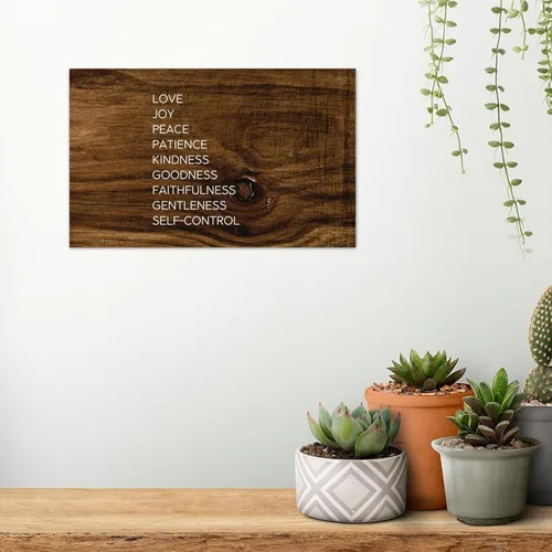 Miniatura 6 de Madcolitote Letreros de madera con versículo de la Biblia, letrero de madera cristiana, colgante de pared, arte de pared religioso para sala