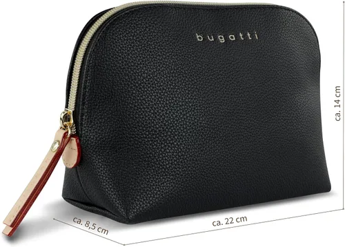 Miniatura 2 de bugatti Ella - Bolsa de cosméticos de alta calidad, bolsa de lavado, neceser de tocador, negro, S, bolsa de cosméticos
