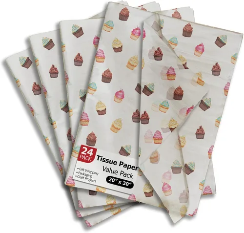 Miniatura 18 de Pro Supply Global Space Astronaut Papel de Seda Impreso para Bolsas o Cajas de Regalo y Envoltura - Papel de Seda Decorativo a Granel para Embalaje