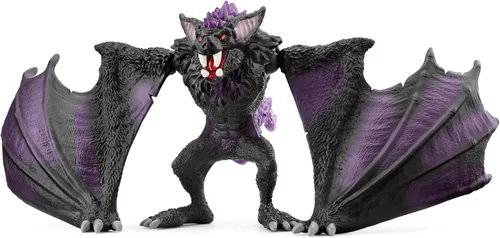 Miniatura 4 de Schleich Eldrador Creatures - Figura de acción de murciélago de sombra 2024 Negro