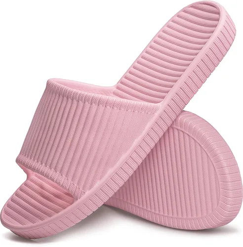 Happy Lily Shower Shoes, Women & Mens Shower Slippers, Slides Sandals Pool Slides House Slippers Non-Slip Indoor Bathroom Shoes Beach Sandals