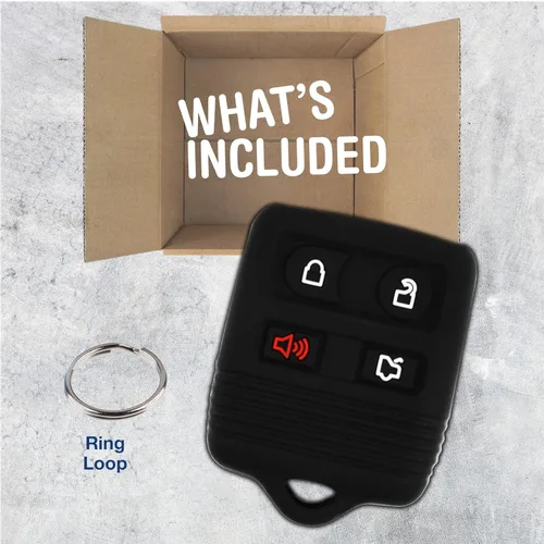 Miniatura 3 de KeylessOption Funda de Llave de Reemplazo para 2000 2001 2002 2003 2004 2005 2006 2007 2008 2009 2010 2011 2012 2013 2014 2015 2016 2017 2018 2019
