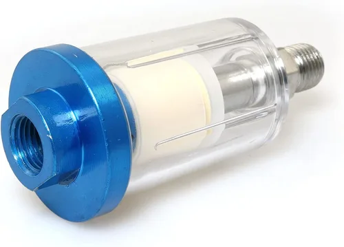 Miniatura 5 de RLECS Separador de aceite de agua, filtro de aire, trampa de humedad con conector de estilo europeo para compresor, pistola de pintura en aerosol