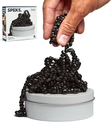 Miniatura 17 de Speks Original Crags - Masilla de ferrita Más de 150 piedras de ferrita en una lata, juguete antiestrés para aliviar el estrés, juguete sensorial
