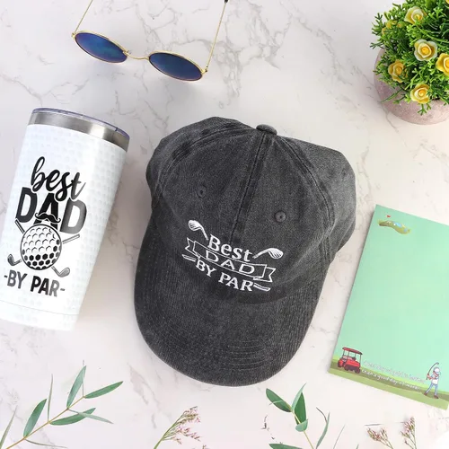 Miniatura 3 de Regalos de golf para papá, regalo único para padre, divertidos regalos de golf para hombres, incluyendo vaso, tazas, calcetines, toalla deportiva