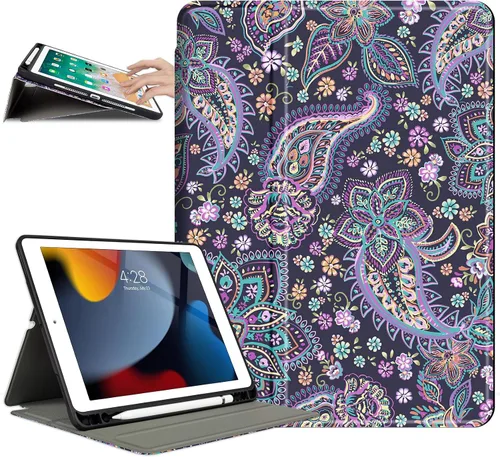 Miniatura 22 de Funda para iPad de 9ª generación, funda para iPad de 7ª generación, para iPad de 8ª generación, fundas de 10.2 pulgadas, a prueba de golpes