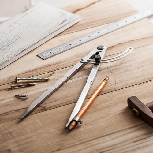 Miniatura 8 de Mr. Pen - Compás profesional para carpintería, compás de 8 pulgadas con ala