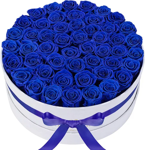 Miniatura 19 de Perfectione Roses 27 Rosas en una Caja, Rosa del Día de la Madre, Flores Preservadas para Ella, Flores para Entrega, Regalos de Cumpleaños