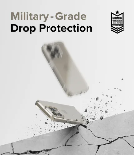 Miniatura 6 de Ringke Fusion para iPhone 15 Pro Max Funda [Resistente al Aceite y Suciedad] Tecnología Anti-Huellas Dactilares Previene Manchas Grasosas Funda