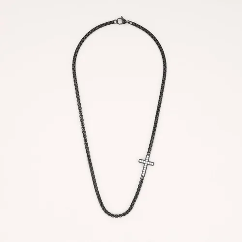Miniatura 6 de GAVU Collar de cruz de acero inoxidable para hombre