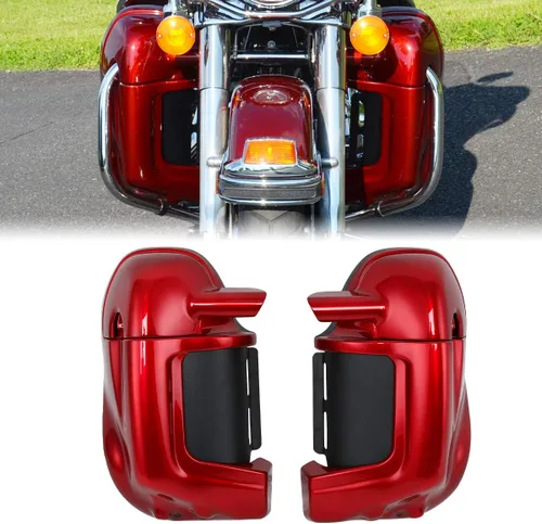 Miniatura 17 de Green-L - Rejilla inferior ventilada para piernas con altavoces de 6.5" para Harley Touring Road King Street Glide Electra Glide Ultra Modelos antes