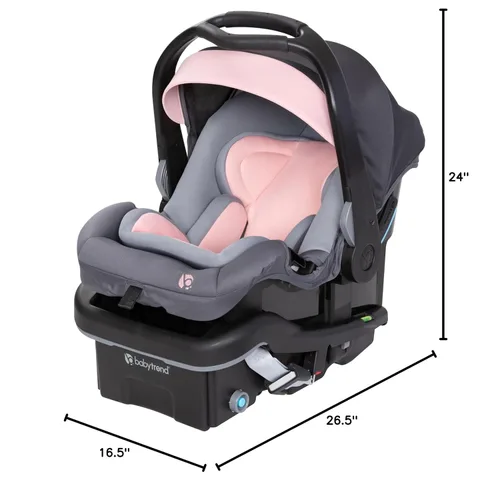 Miniatura 20 de Baby Trend Asiento de coche infantil Secure-Lift, color rosa Madrid Madrid Rosa